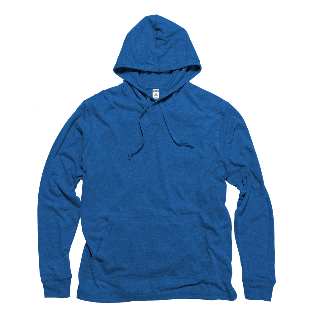 Unisex Eco-Triblend Long Sleeve Hooded Tee