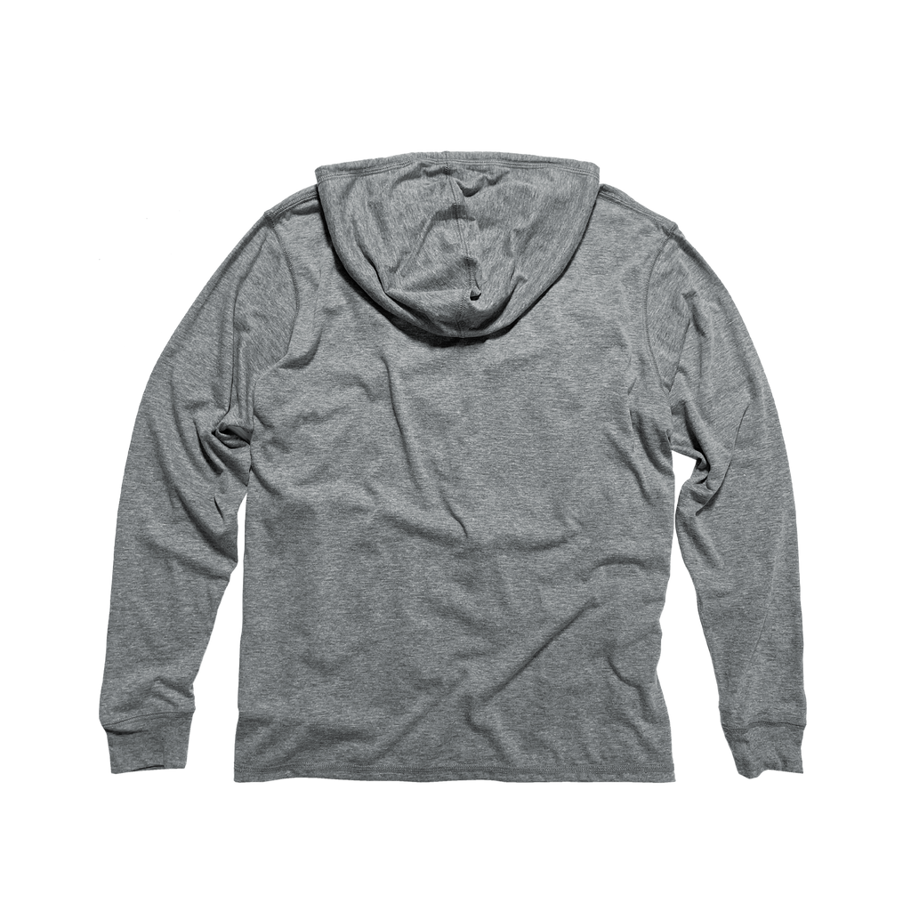 Unisex Eco-Triblend Long Sleeve Hooded Tee